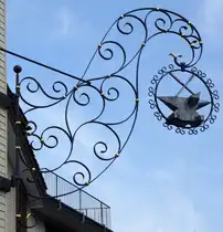 Einsiedel, Restaurant  Schmiede  in der Schmiedenstra�e, Mai 2017