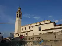 Dignano, St. Sebastian Kirche, erbaut bis 1773 durch Architekt Domenico Schiavi (05.05.2017)