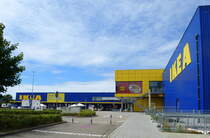 Freiburg, Ikea-Mbelhaus am Westrand der Stadt, Juli 2017
