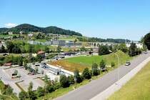 Herisau, Blick in Richtung Glattalviadukt (Entstehung 1907-1910) - 03.06.2015