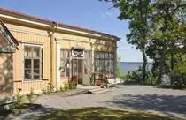 Aborreberg Veranda und Jugendherberge (Schwedisch: �vandrarhem�) �stlich von Norrk�ping.Aufnahme: 22. Juli 2017.