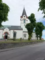 �deshog, Ev. Kirche, erbaut bis 1664 durch die Architekten Arwid Olufsson und H�kan Wallmeister (15.06.2017)