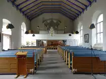 �deshog, Orgelempore mit einer Orgel von 1678, erbaut von Christian Beijer (15.06.2017)