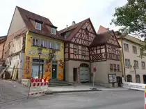 Kitzingen, deutsches Fa�nachtsmuseum in der Luitpoldstra�e (27.08.2017)