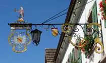 K�nigschaffhausen, Gasthaus-Hotel  Zum Adler , Juni 2017