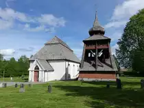 Hede, Ev. Kirche, erbaut 1613, umgebaut 1775 im Rokokostil (17.06.2017)