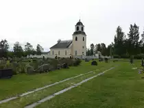 Bodsj�, Ev. Holzkirche, erbaut 1796 von Pal Persson (18.06.2017)