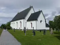 Fr�d�n, Ev. Kirche, erbaut im 13. Jahrhundert, restauriert 1898 (18.06.2017)