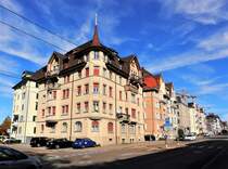 St. Gallen, Wohnhuser an der Zrcherstrasse - 24.10.2013