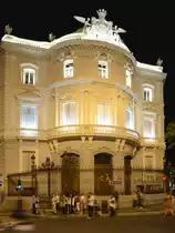 Der  Palacio de Linares hat das (Latein-)Amerikahaus seinen Sitz. (Madrid, September 2011)