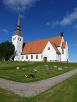 Ev. Kirche von Amot, erbaut von 1914 bis 1917 durch Georg A. Nilsson (22.06.2017)
