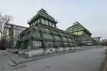 Das 1882 Auftrag gegebene Palmenhaus im Schlosspark Sch�nbrunn ist das gr��te seiner Art auf dem europ�ischen Kontinent. (Wien, Dezember 2010)