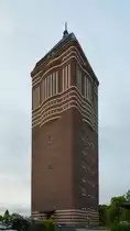Dieser alte Wasserturm wurde zu einem Wohnhaus umfunktioniert. (Link�ping, Juni 2012)