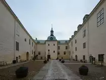 Der Innenhof des Stadtschlosses von Link�ping. (Juni 2012)