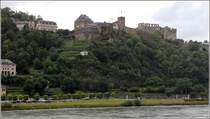 St. Goar. Burg Rheinfels wurde 1245 gegrndet. Seit 2002 Teil des UNESCO-Welterbes Oberes Mittelrheintal. 15.09.2017