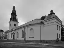 Die Sankt Lars Kirche befindet sich in der Innenstadt von Link�ping. (Juni 2012)