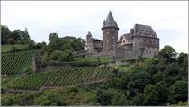 Bacharach. Oberhalb der Stadt wurde um die Wende vom 11. zum 12. Jahrhundert die Burg Stahleck erbaut. Heute ist sie eine Jugendherberge. Sie gehrt zum UNESCO-Weltkulturerbe Oberes Mittelrheintal. 15.09.2017