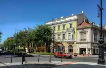 Nagykanizsa, Strassenszene auf der Fő �t (Hauptstr.) am 20.09.2017