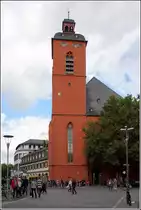 Mainz. St. Quintin ist die Kirche der �ltesten Pfarrei der Stadt. Der heutige Bau wurde um 1300 errichtet. 16.09.2017