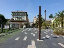 Nizza, Place Garibaldi, �bergang von Altstadt zur Neustadt (27.09.2017)