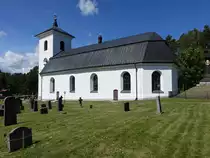 Harg, Ev. Kirche, erbaut im 15. Jahrhundert mit heute klassizistischem �u�eren (23.06.2017)