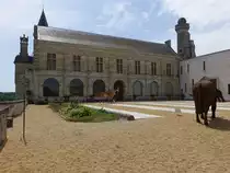 Le Grand-Pressigny, Renaissance-Galerie des Chateau, heute  Departement Museum f�r Vorgeschichte (08.07.2017)