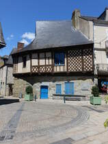 Chateaubriant, Maison de l´Ange in der Rue de Couere (10.07.2017)