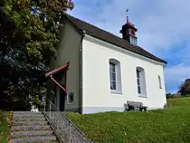 St. Gallen, Sch�nenwegen. Kapelle Maria Einsiedeln, in barockem Stil 1770 erbaut - 10.10.2017