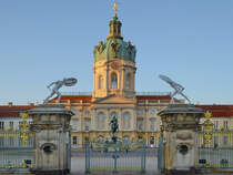 Das Schloss Charlottenburg in Berlin. (Oktober 2013)