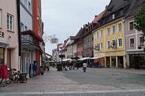 Die Reichenstra�e in der F�ssener Innenstadt am 27. Juli 2017.