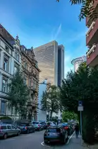 Alt und neu zusammen in Frankfurt am Main. Aufnahmedatum: 22.09.2017.
