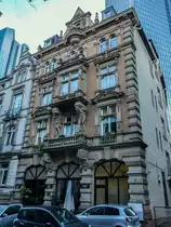 Sch�nes, schmuckes Haus in Frankfurt. Aufnahmedatum: 22.09.2017.
