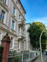 Strassenbild von Frankfurt Westend-S�d. Aufnahmedatum: 22.09.2017.