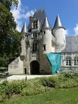 Chef-Boutonne, Schloss Jarzanay aus dem 16. Jahrhundert (14.07.2017)