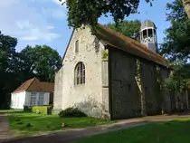 Weerselo, ref. Kirche, ehem. Kirche einer Benediktinerabtei aus dem 14. Jahrhundert (22.07.2017)