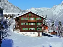 M�rren, Chalet “Gemsblick”, beim BLM Bahnhof - 27.11.2013