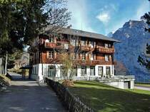 Mrren, ehemalige Poststelle 3825, geschlossen seit Mai 2017. Baujahr 1903 - 26.10.2017