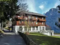 M�rren, ehemalige Poststelle 3825, geschlossen seit Mai 2017. Baujahr 1903 - 26.10.2017