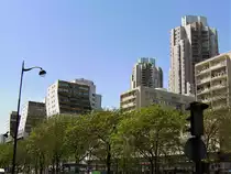 Paris, 19. Arrondissement. Les Orgues de Flandre, die „Fl�mischen Orgeln“ des Berliner Architekten Martin Schulz van Treeck. Gebaut zwischen 1973 und 1980 - 04.05.2008