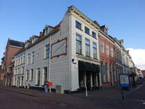 Kampen, historische Huser in der Oude Straat in der Altstadt (24.07.2017)