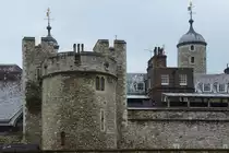 Blick auf den Tower von London. (M�rz 2013)