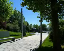 Niederrimsingen, firmeneigener Ausstellungspark, zeigt eigene Produkte in praktischer Anwendung, �ffentlich zug�nglich, gr��ter dieser Art in Deutschland, Mai 2017