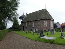 Goingarijp, niederl. Ref. Kirche, erbaut bis 1770 durch Frans van Eisinga (25.07.2017)