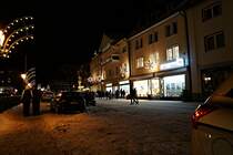 Hauptstrae in St. Blasien am 9.12.2017