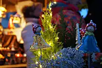 Impressionen vom Weihnachtsmarkt auf dem Domplatz in St. Blasien. Aufgenommen am 9.12.2017