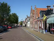 Workum, Giebelh�user in der Noard Straat in der Altstadt (26.07.2017)