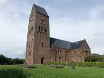 Stedum, niederl. Ref. Kirche, erbaut im 13. Jahrhundert (27.07.2017)