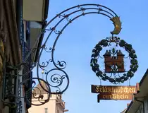 Rheinfelden, Restaurant  Feldschl��chen am Rhein , Mai 2017