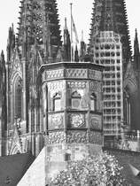 Der Turm des Stapelhauses im Zentrum der Klner Altstadt. (Oktober 2011)