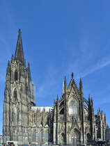 Die Sdseite des Klner Dom´s. (Oktober 2011)